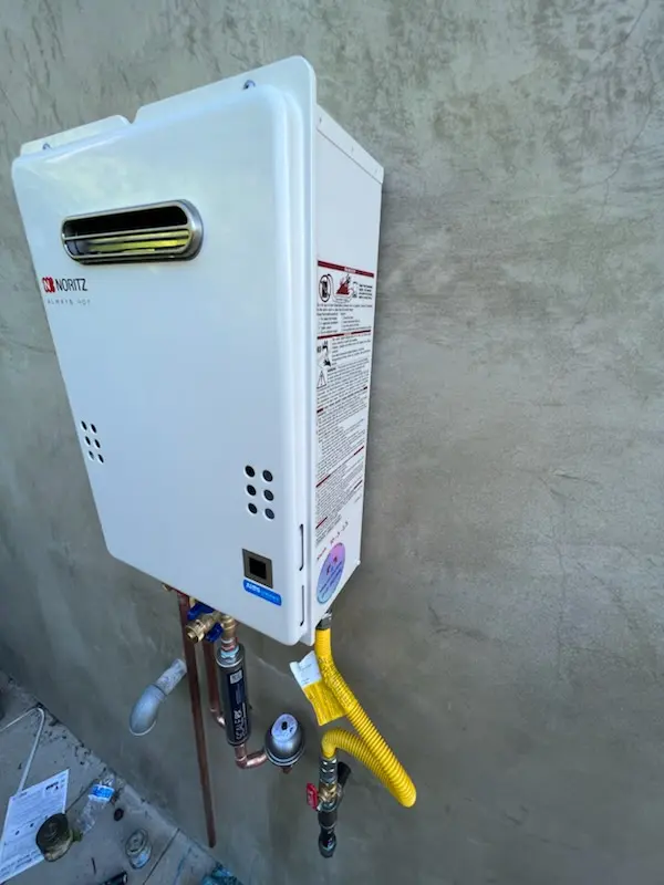 Tankless water heater installation for East Lewistown homes