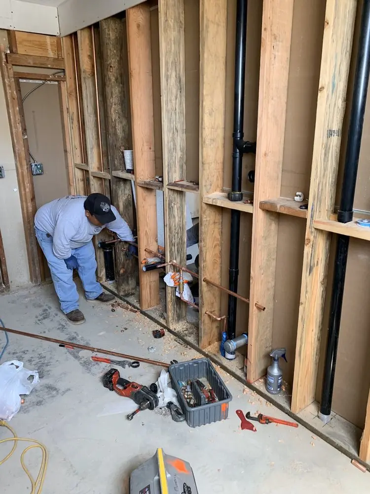 Commercial rough-in plumbing for Commercial Plumbing in East Lewistown